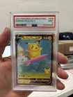 2021 POKEMON CELEBRATIONS #008/025 SURFING PIKACHU V PSA 9