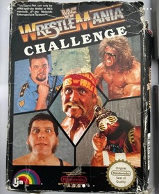 NES original retro games: Tom and Jerry, Pro-AM, Bases loaded and wrestle Mania