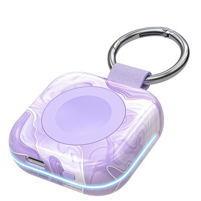 Portable Wireless Charger for Apple Watch - 1200mAh Magnetic Power Bank, Travel