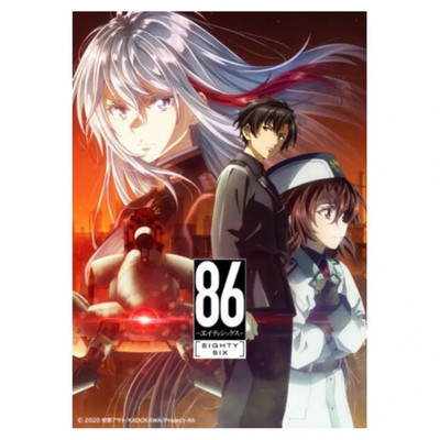 DVD Anime 86 Eighty Six (Part 1+2) Complete Series (1-23 End) +4 Special English