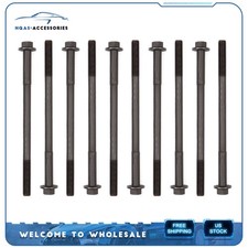 Head Bolts For 99-08 Chevrolet Aveo Aveo5 Daewoo Lanos 1.6l Sohc A16