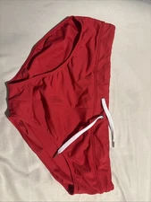 XL Red 2xist Swim Brief