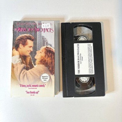 The Mirror Has Two Faces VHS Barbra Streisand Jeff Bridges 1996 Romantic Comedy