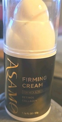 Asamo Firming Neck Cream for tightening and 1.76 Fl Oz Pack of 1 Black Shine 
