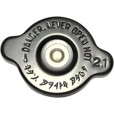 K & S High-Pressure Racing Radiator Cap 30psi - Silver #58-1021BK