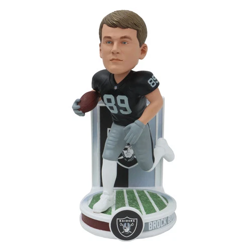 Brock Bowers Las Vegas Raiders Banner Series Bobblehead NFL