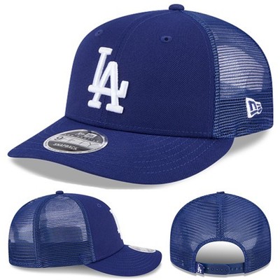 New Era L.A. Dodgers 950 Blue Snapback Hat MLB League Trucker Low Profile Cap