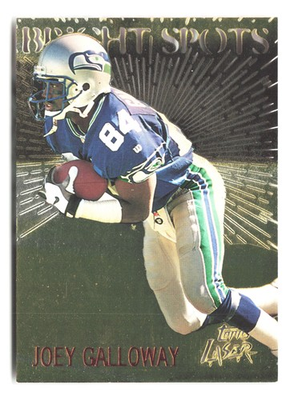 #ad #ad 1996 Topps Laser #12 Joey Galloway Bright Spots $1.99