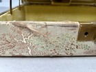 Vintage Farrington Musical Jewelry Box Oriental Motif On Silk & Brass End Plates — photo 9