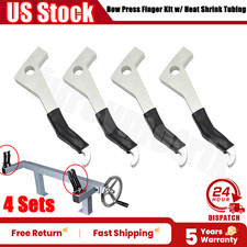 Bow Press Finger Kit w/ Heat Shrink Tubing For Most Modern Compound Bows Linear