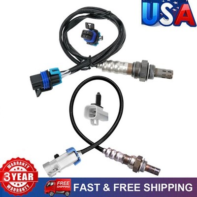 2x Upstream & Downstream 02 O2 Oxygen Sensor For Chevy Cobalt HHR 2.2L 2.4L
