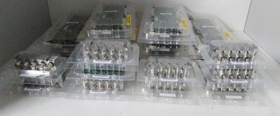 10x Brandneu Grass Valley Flex 8945EDA HDSDI Karten und Rückanschlüsse