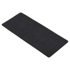 28"x13" Desk Mat Protector, Felt Dual Side Mouse Pad Writing Mat, Dark Gray