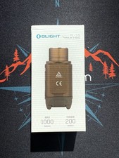 Olight PL-3S Valkyrie Desert Tan Compact WML Rail Mount Light, 1000 Lumens