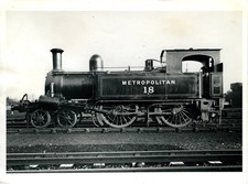 Dampflok 2B der Metropolitan Line Nr. 18