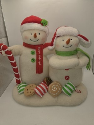 Hallmark Seasons Treatings Snowmen Jingle Pals Singing Motion Yum Yum Yum 2008