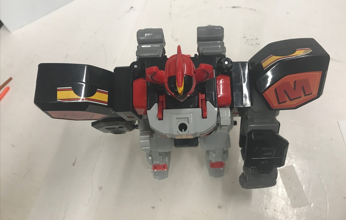 レトロ1991年BANDAI龍虎大激突！ Power Rangers Kyoryu Sentai Zyuranger DX Dragon Caesar Megazord