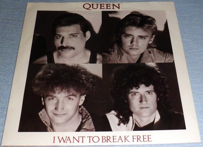 Queen - I Want To Break Free 7'' Vinyl Single