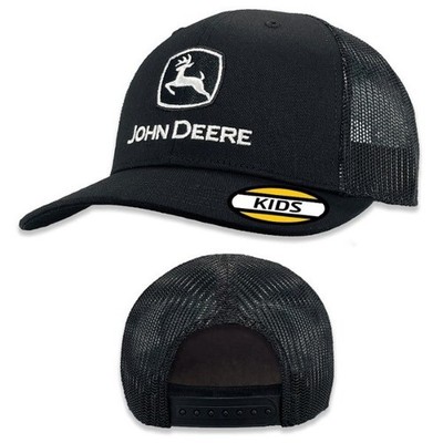 J.AMERICA, JOHN DEERE Mütze schwarz mit Mesh-Rücken, Scale, JA5308...