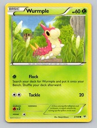 Wurmple 3/108 XY - Roaring Skies Common Pokemon TCG