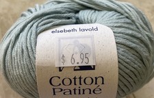 Elsebeth Lavold, COTTON PATINE Yarn, 100% Cot...
