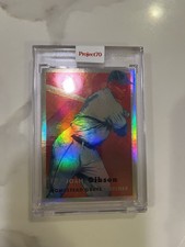2021 Topps Project 70 #877 JOSH GIBSON Matt Taylor Rainbow Foil /70 Negro League