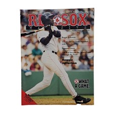 Boston Red Sox Magazine Reggie Jefferson  Dream Team 1997 