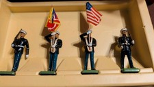 Britain's US Marines Colour Party Pre 1970 set of 4