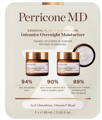 Perricone MD Essential Fx Acyl-Gluta Intensive Overnight Moisturizer 2x 2 Fl Oz