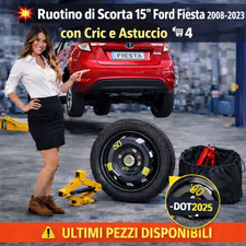 Platzsparend Notrad 15 " Ford Fiesta 2008–2026 Mit Cric Und Fall Dot2025