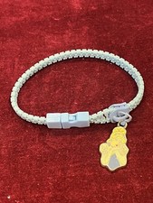 Cinderella zipper bracelet by forever collectibles Disney princess blue 0337