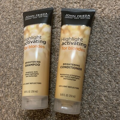 John Frieda Highlight Activating Brightening Shampoo & Conditioner For Blondes