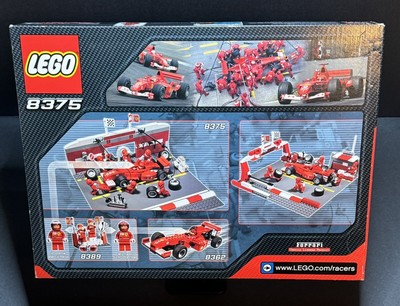LEGO Racers: Ferrari F1 Pit Set (8375) for sale online | eBay