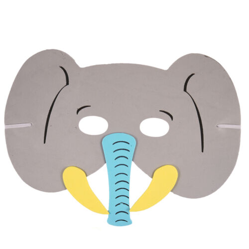 Childrens Animal Superhero Foam Mask | EVA Fancy Dress Masks | Party Bag Fillers - Picture 9 of 10