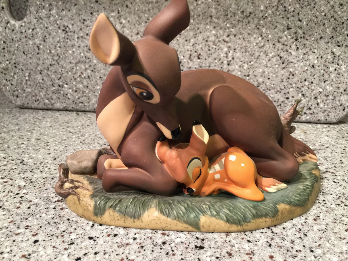 WDCC Bambi And Mother My Little Bambi Figurine Sculpture COA MIB