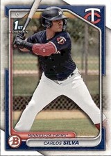 2024 BOWMAN PROSPECT 1ST MINNESOTA TWINS - CARLOS SILVA #BP-120