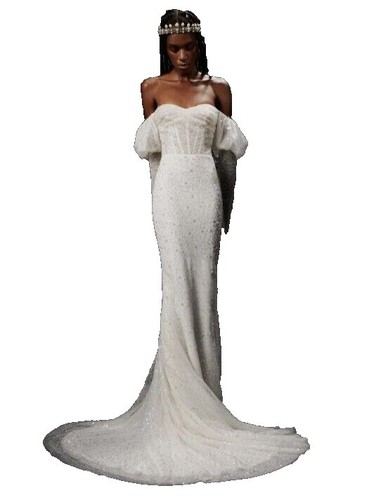 White By VERA WANG Drop Waisted Wedding Dress Size 4 - Ivory NWT Belt Included | eBay White By VERA WANG Drop Waisted Wedding Dress Size 4 - Ivory NWT Belt Included | eBay