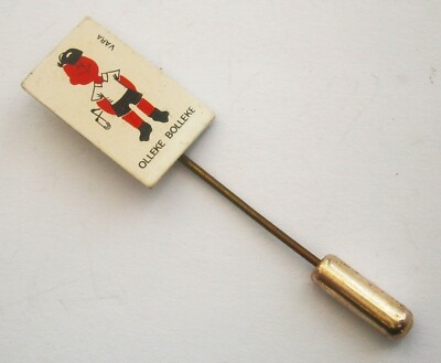 S945) Vara Radio Olleke Bolleke Lied Vintage Werbung Krawatte Anstecknadel Anstecker