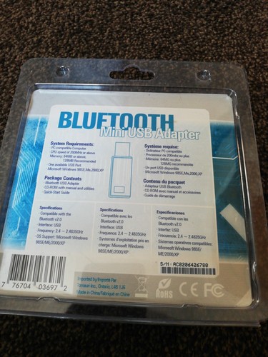 Bluetooth Mini USB Adapter BlueDiamond - Picture 2 of 4