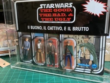 GW Acrylic: Palitoy Italian/German 4 Pack Acrylic Display Case ADC-035