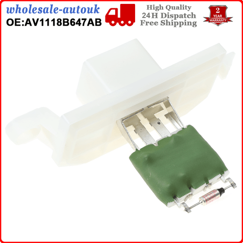 HEATER BLOWER RESISTOR FOR FORD TRANSIT CUSTOM CUSTOM V362 Bus Van 1804471 - Picture 8 of 10