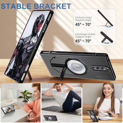 For Red Magic 8 Pro Plus/8S Pro 9 PRO PLUS 9S PRO PLUS Graphene Stand Phone Case