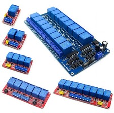 5V 12V 24V Relay Module 1/2/4/6/8/16 Channel Various Model Options 1 8 Channe...