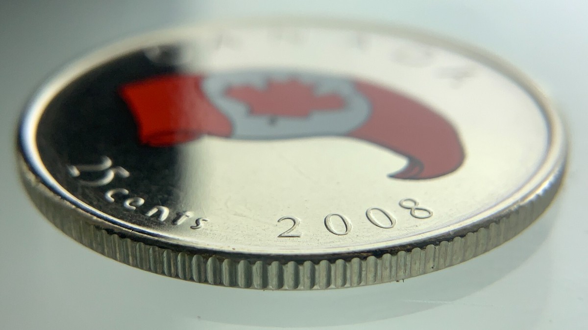 2008 Canada 25 Cents Quarter KM# 772 Uncirculated Coin