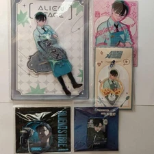 Alien Stage Ivan Acrylic Stand Can Badge Bulk Cafe Limited NEW