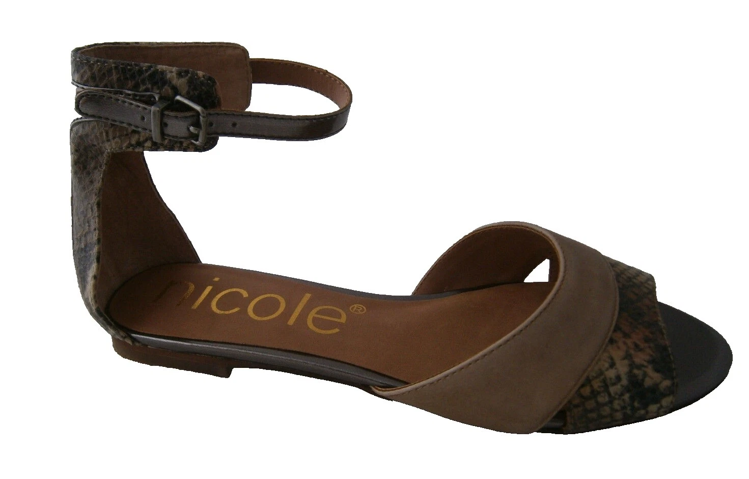 Nicole Animal Print Sandals for Women