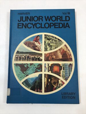 Junior World Encyclopedia - Harver Educational : Vol. 11, nor-poi (HC, 1972)