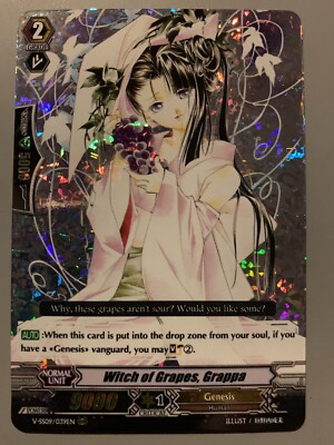 CARDFIGHT VANGUARD WITCH OF GRAPES GRAPPA (GENESIS) V-SS09/039EN RRR