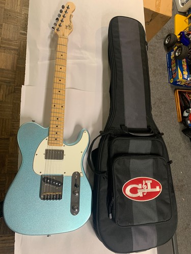 G&L Tribute Series ASAT Classic Emerald Blue Metallic w/ Case