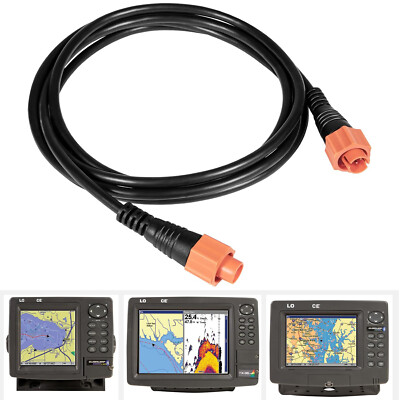 Fits For Lowrance Cable Yellow Cat5e Cable 6-Feet High-Speed Plug and Play
